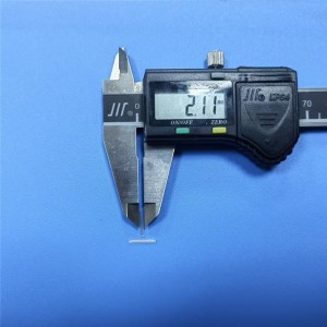 Super Micro Fiber Optic Splice Lengan dengan Jarum Baja 0.4mm Diameter 11mm Panjang
