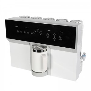 Pemurni air 5 tahap Dispenser Air panas instan yang dipasang di dinding