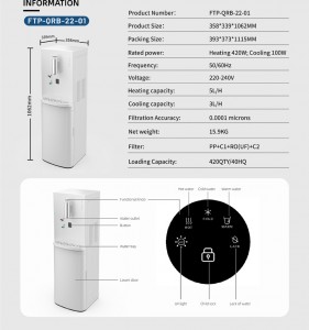 Pinakamababang presyo Korea Style Standing Water Dispenser Water Purifier