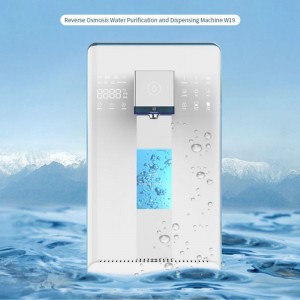 Auftisch-Wasserspender Factory 200 GDP, kostenlose Installation für heißes und kaltes Wasser