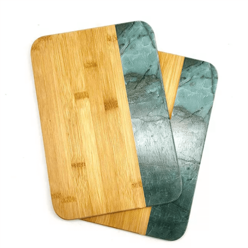 Rectangle Cutting board with UV printing juice grooves