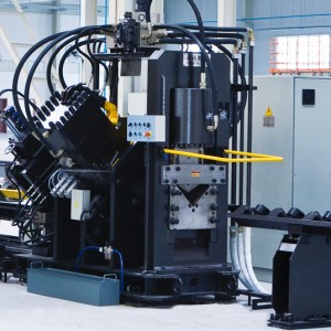 ODM Manufacturer China Automatic Angle Iron Cutting Shearing  Hole Punching  Auto CNC Angle Steel Production Line