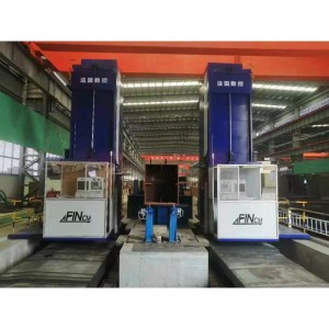 Factory making China Steel Structure Fabrication Hydraulic Gantry Movable H I Beam Drilling CNC Machine