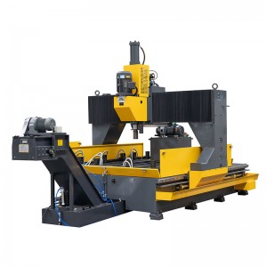 PD16C Double Table Gantry Mobile CNC Plate Drilling Machine