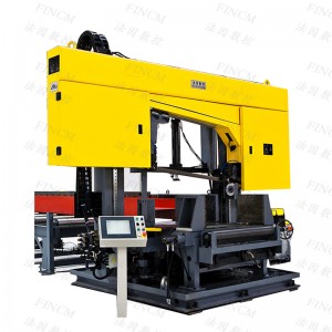 2022 High quality China CNC H-Beam Channel Steel Band Sawing Machine