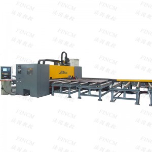 Supply ODM China BHD1207C/3 FINCM Steel Structure Fabrication 3d CNC H Beam Drilling Machine