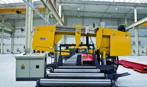 BS1000 FINCM CNC Steel Structure H-Beam Band Sawing Machine