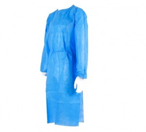 Wholesale High Quality CPE Gown Plastic PE/CPE Isolation Gown