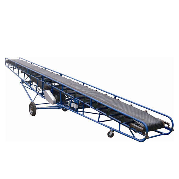 Belt conveyor for grains maize wheat beans