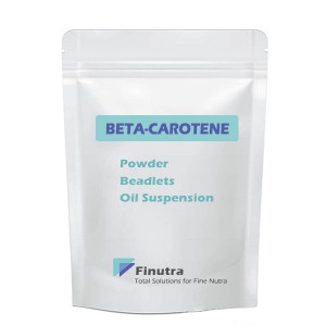 Wholesale China Coenzyme Q10 Factories Pricelist –  Beta Carotene Powder Nutritional Food Colorant Water Soluble China Raw Material  – Finutra