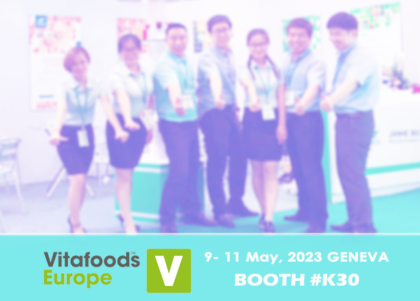 Meet our team at Vitafoods Europe in Geneva 9-11th May 2023!