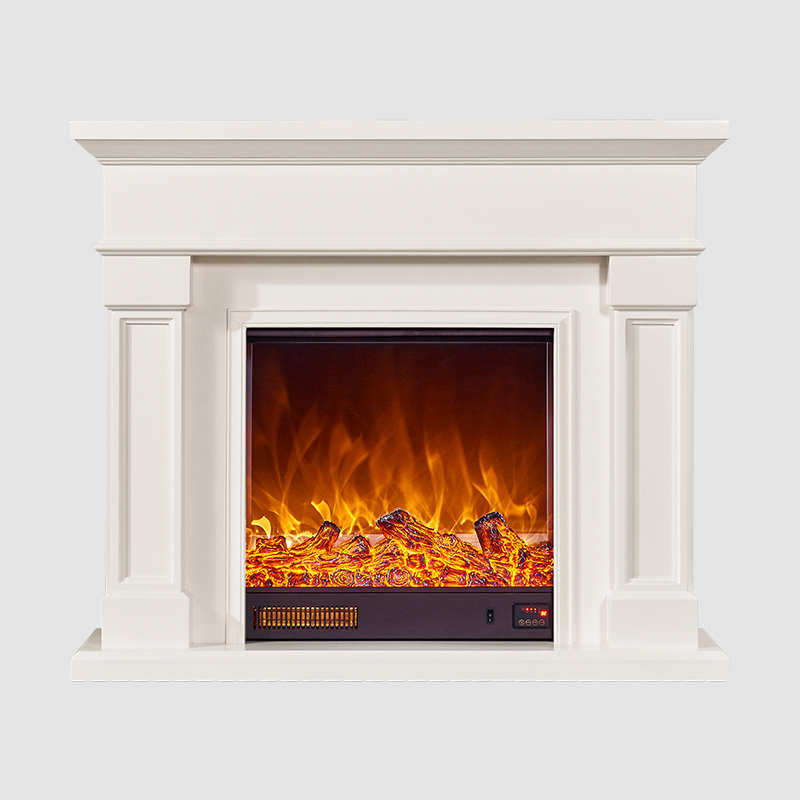 47.2″ Wood Mantel Fireplace Surround-120x33x102cm