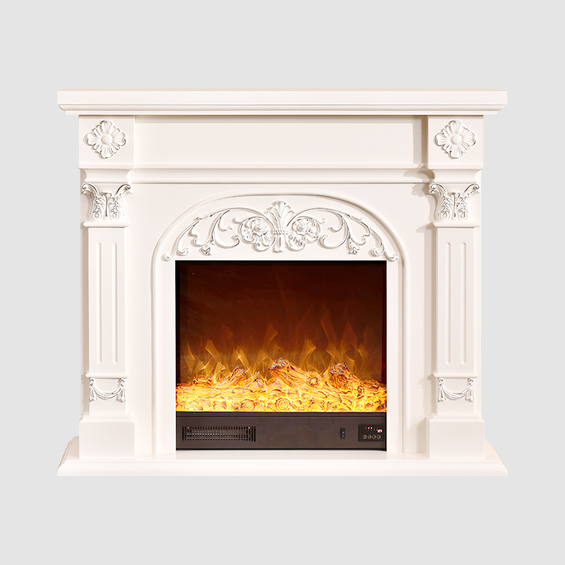 47.2″ Wooden Fireplace Suite-120x33x102cm