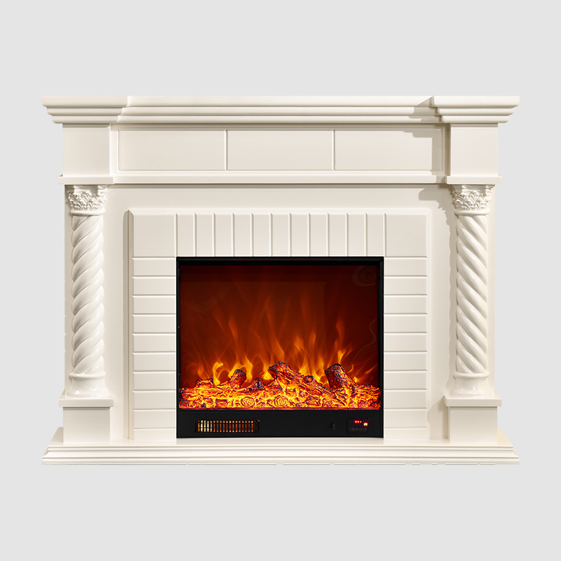 59″ Fireplace Mantel Suite-150x33x116cm
