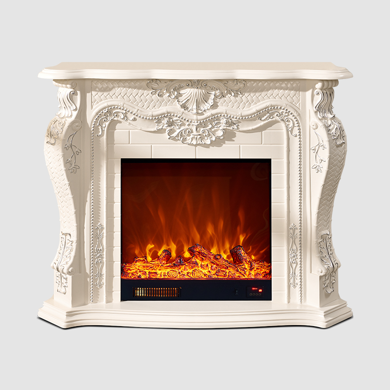 47.2″ Vintage Fireplace Surround-120x33x102cm