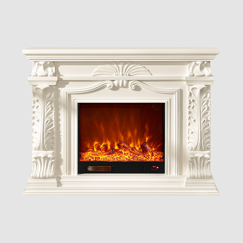 59″ Farmhouse Fireplace Surround-150x33x116cm