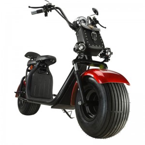 Klassesch Wide Tire Harley Elektresch Motorrad mat fir Erwuessener