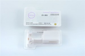 Foldsafe ® neuspieringstel Weggooibare steriele veiligheidshigiëne Gebruiksgemak Persoonlik sag