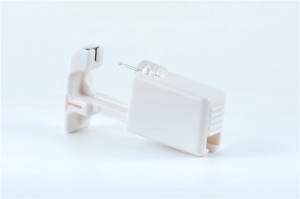 Foldsafe ® Nose Piercing Kit Disposable Steril Safety Hygiene Gampang Gunakake Pribadi Lembut