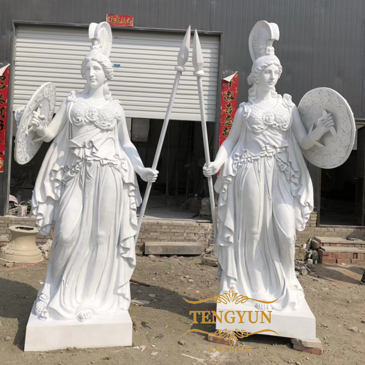High Quality Outdoor Greek Goddess Athena Marble Ancient Statue - China Art  Athena Goddess Statue and Greek Art Athena price