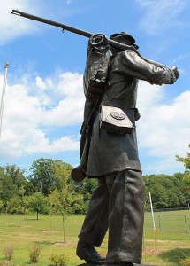 Custom Made Famous Figure Sculpture United States Colored Troops Memorial Statue