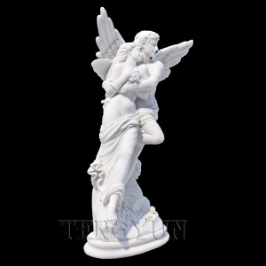 Famous marble statue Cupid and Psyche Statue