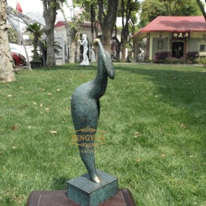 Super Lowest Price Modern Art Decoration Metal Bronze Abstract Figure Statue