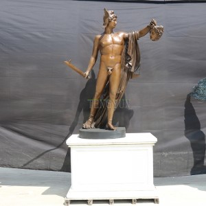 Perseus Killing Medusa Sculpture Bronze Cast Perseus With The Head Of Medusa Statue