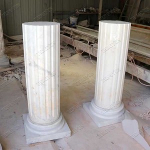 Indoor Decorative Small Size Marble Pillars