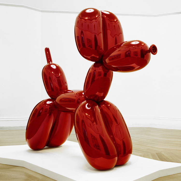 How much is the smashed Jeff Koons sculpture?