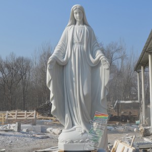 Garden Outdoor Decor Stone Mother Virgin Mary For Sale
