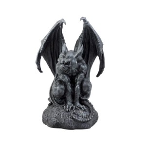 Large Resin Hanging Gargoyle Statues Overhead Door And Windows Griffin Sculptures Fiberglass Animal For Roofing Decoration