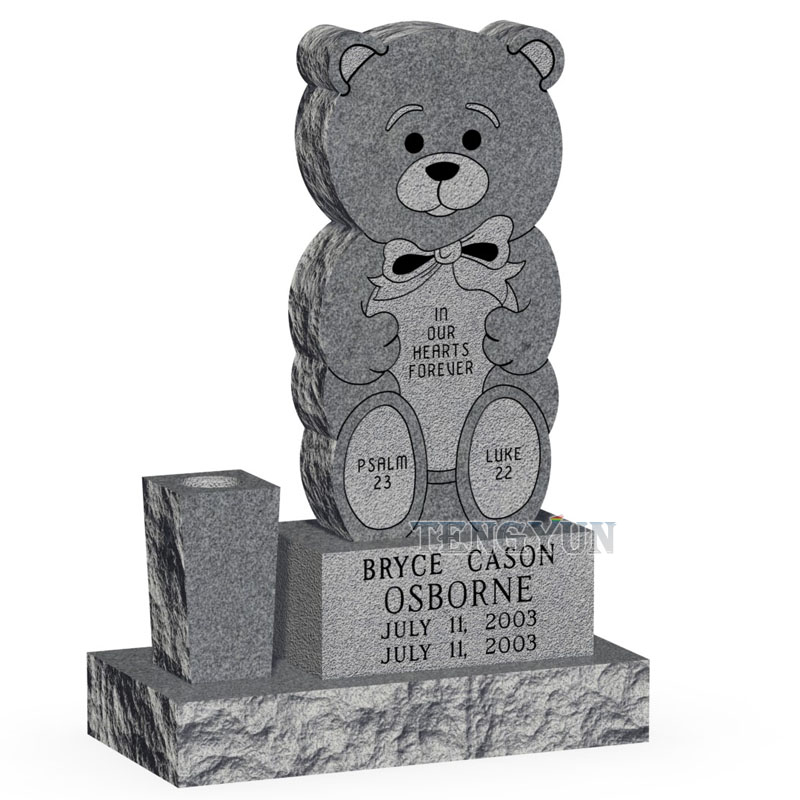 baby headstone granite cemetery tombstone (7)
