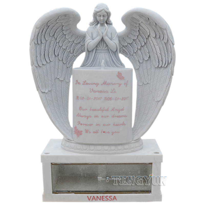 cemetery angel marble statue (2)