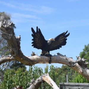 Bronze Eagle Sculpture For Outdoor Decoration