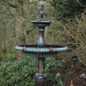 Bronze Three-tier fountain