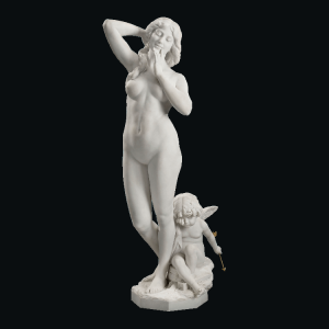 Top Suppliers Western Style White Marble Sexy Woman Sculpture Natural Stone Carving Nude Lady Statue