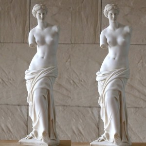Famous Life Size Ancient Goddess Nude Roman Female Statue White Marble Greek Aphrodite Venus Sculpture