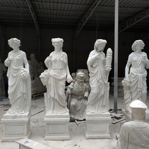 Horae statue marble figure four season statue