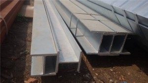 Industrial beam-column components H-beam steel for large building beams has strong bending resistance