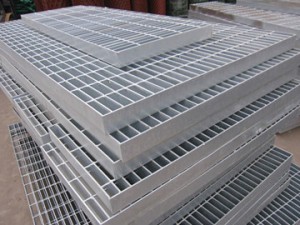 Galvanized steel grating platform grating plate for mining and processing industry