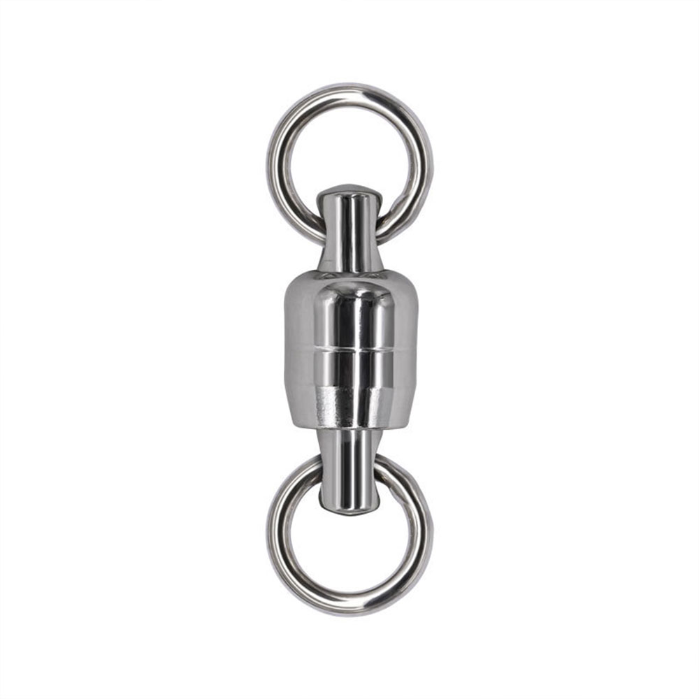 Strengthen Fishing Swivel Stainless Steel Bearing Swivel with Two Welded Rings Featured Image
