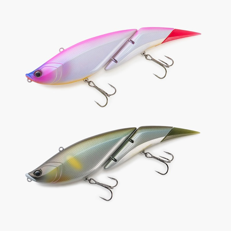 Cheap price Silent Lipless Crankbait - Fishing Lures Floating Swimbait VIB Exchangeable Tails 190mm/220mm – Yuqu detail pictures