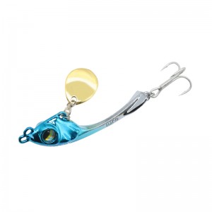 OEM/ODM Factory Eagle Claw - Fishing lure sinking VIB with spinning Sheetmetal 57mm/10g 65mm/15g – Yuqu