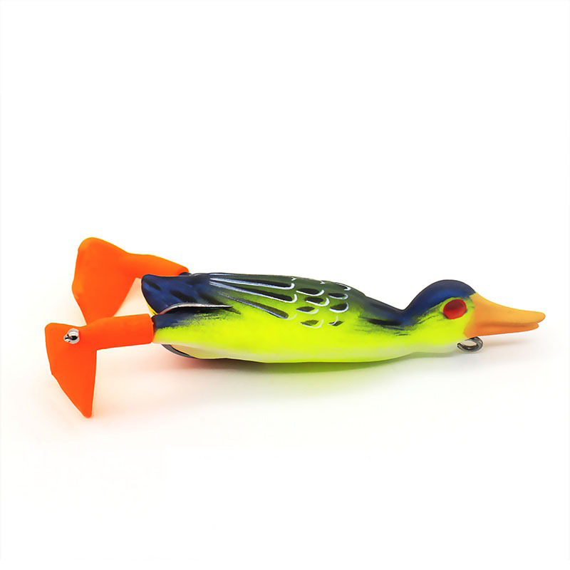 Factory Cheap Hot Fly Fishing Gear - Duck lure Topwater Fishing Plopping Lure Floating Artificial Bait – Yuqu detail pictures