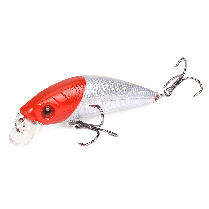Minnow Bass Fishing Lures 70mm 7.9g Diving Fishing Lures Artificial Lures