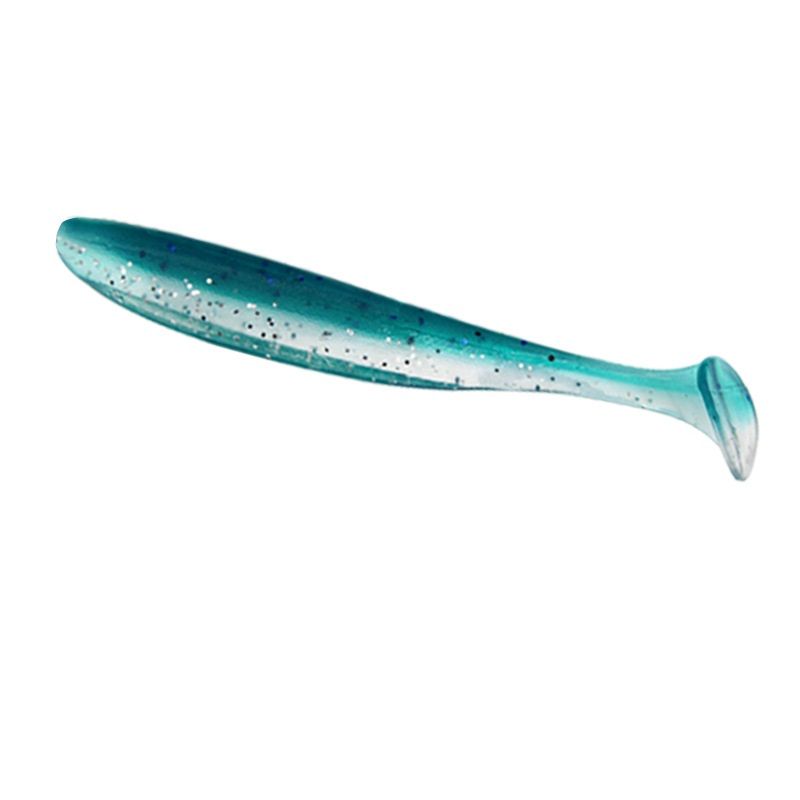 Soft Plastic shad Swimbait Fishing Lures T-Tail for Bass Tackle