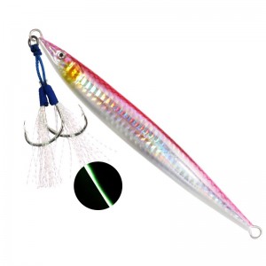 Factory wholesale Fishing Spoons For Bass - Snake Shape Metal jig Fishing Lures Fast Jig Jigging Lure – Yuqu