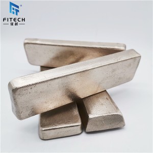 Manufacture Metal Customized Bismuth Ingot Origin
