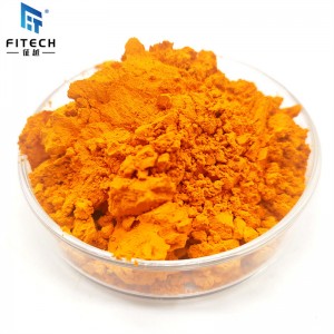 Factory supply 98-99.9%min Vanadium Pentoxide Orange Powder